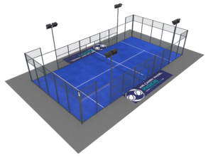 Terrain de padel standard Infinite padel courts