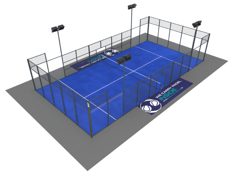 Terrain de padel standard Infinite padel courts